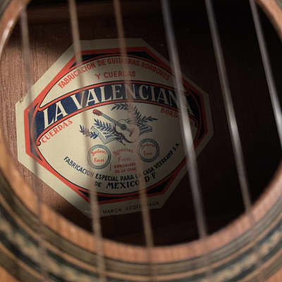 RARE 1960’s/70’s La Valenciana Classical Guitar  Especial   Natural image 8