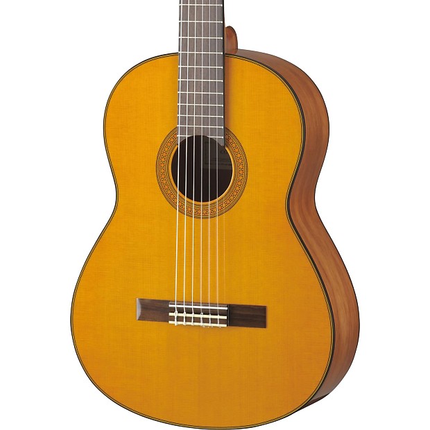 Yamaha CG-142CH Solid Cedar Top Classical Guitar Natural image 1