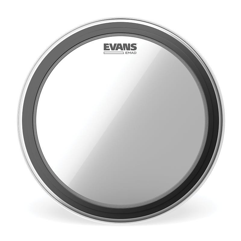 Evans EMAD Clear Bass Drum Head, 26 Inch image 1