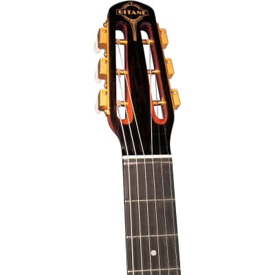 Gitane D-500 Grande Bouche Gypsy Jazz Acoustic Guitar Natural image 5