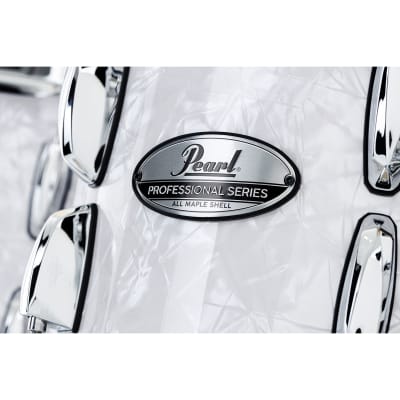 Pearl Professional 22"/10"/12"/14"/16 White Marine Pearl image 2