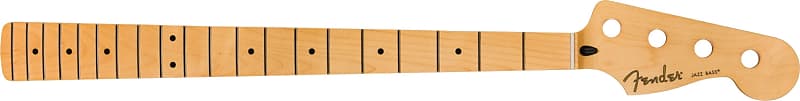 Fender Player Jazz Bass Neck, 20 Medium Jumbo Frets, Maple Fretboard image 1