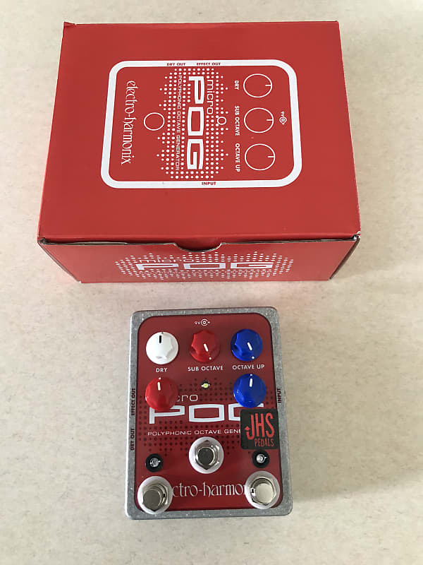JHS ElectroHarmonix Micro POG w/ "Quadra Pog" Mod Reverb