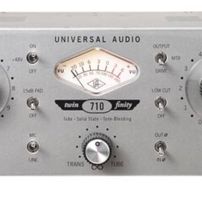 Universal Audio 710 Twin Finity Microphone Preamp image 1