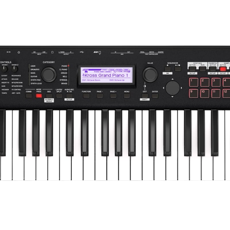 Korg Kross 2 MB 61 key keyboard music workstation synthesizer 