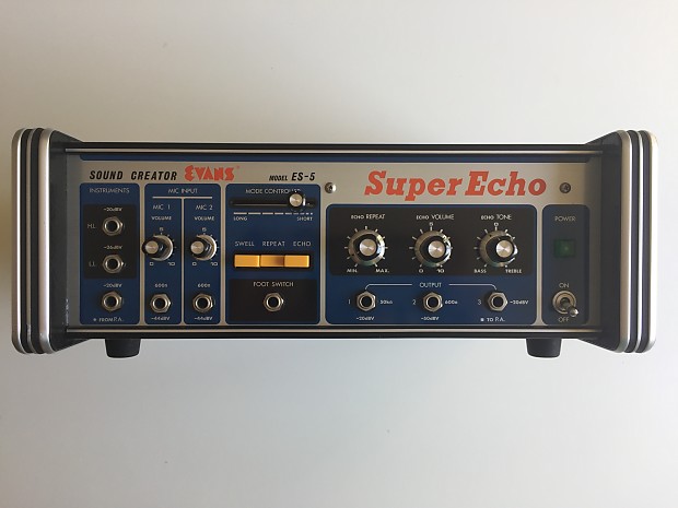 新品大得価EVANS Super Echo ES-5 (Roland space echo テープエコー) エフェクター