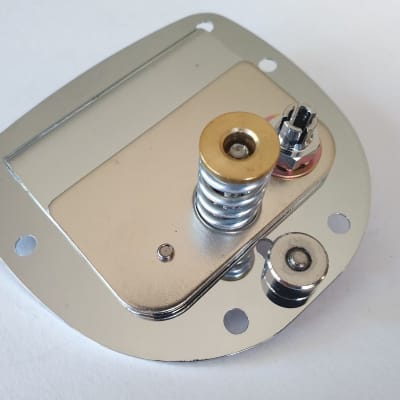 Jazzmaster Jaguar guitar vintage style tremolo chrome with Tremolo pin lock image 2