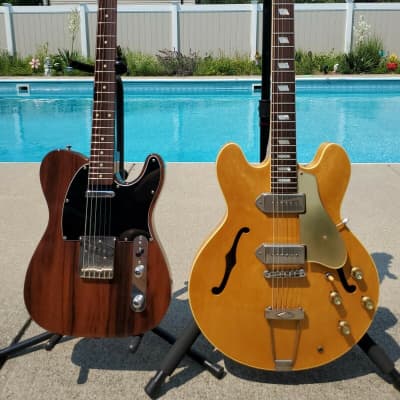 Fender Epiphone Fender Rosewood Telecaster, Epiphone Natural Casino Beatle's Let it be Collector image 1