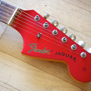 1998 Fender Jaguar '62 Vintage RI Electric Guitar JG66 Candy