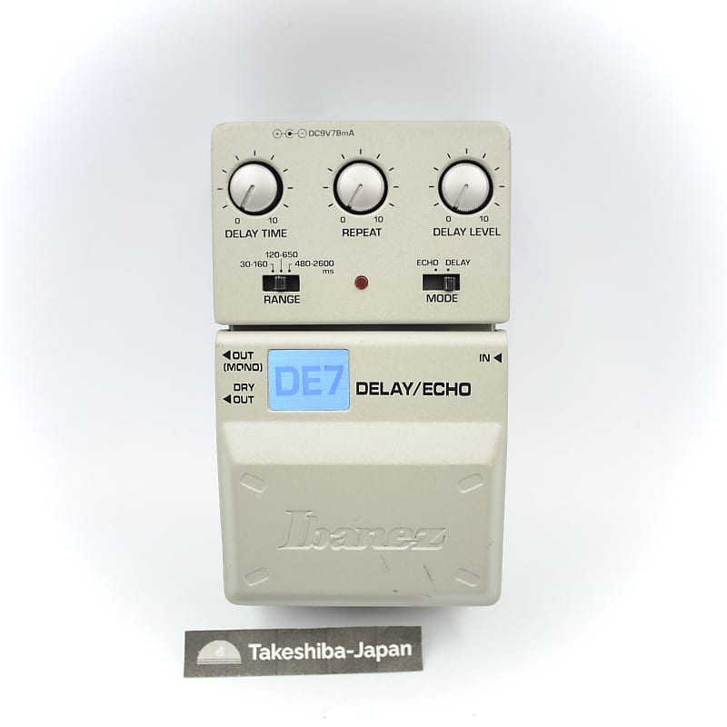 vintage Ibanez DE7 Stereo Delay/Echo Tone-Lok Series