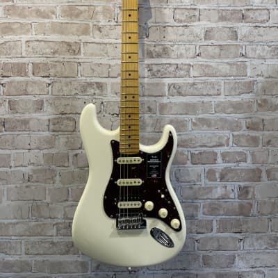 Fender American Professional II Stratocaster HSS with Maple Fretboard - Olympic White (King Of Prussia, PA) image 1