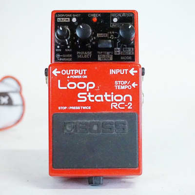 Boss RC-2 Loop Station with On-Board Tap Tempo/Stop Switch, Manual