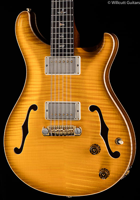 2025最新のスタイル Stock Private PRS 7023 Smoked Citrine 12-String Hollowbody ギター