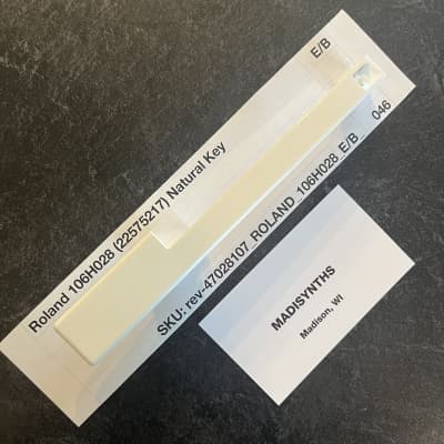 ORIGINAL Roland Replacement E/B Key (106H028) for Juno-1/6/60/106, Jupiter-6/8, SH-101, and more