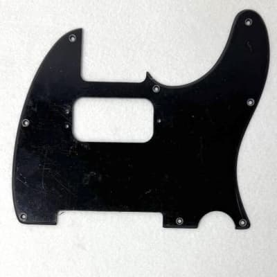 Pickguard for Fender HH Telecaster, 8 Hole, 1-Ply, Black image 1