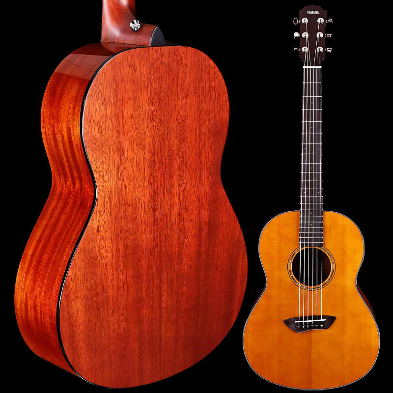 Yamaha CSF1M VN Compact Parlor Guitar, Vintage Natural 3lbs 4.9oz image 1