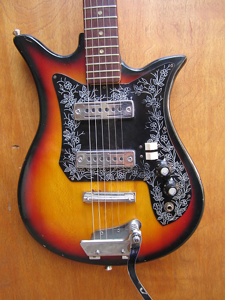 Teisco ET-200 Tulip 1970 Sunburst | Reverb