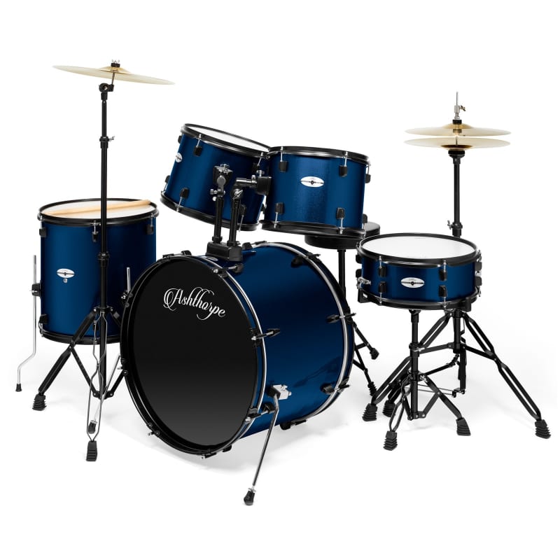 Kidstar 5 Piece Drumset Red Sparks - Trixon - Acoustic Drum Sets, Cocktail  Drum Kits, Marching Drums, Drumsticks & Mallets