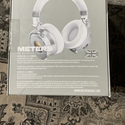 Ashdown  Meters OV-1-B-Connect Over-Ear Active Noise Canceling Bluetooth Headphones - White image 5