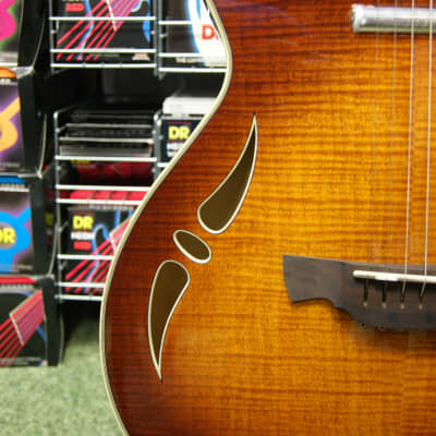 Crafter SA-TMVS L/H semi acoustic guitar left hand model - made in Korea image 7