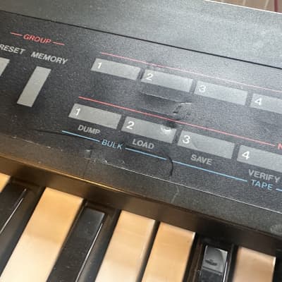 Roland Alpha Juno-1 49-Key Programmable Polyphonic Synthesizer 1985 - 1988 - Black (with Dtronics DT-300V1 programmer) image 5