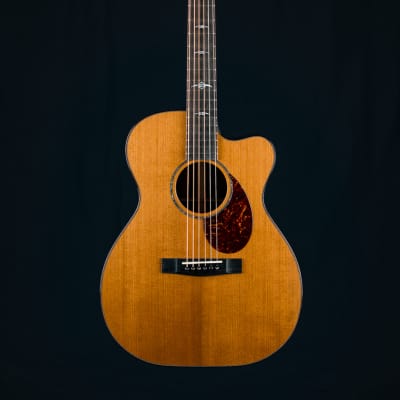 Huss and Dalton OM-C Thermo-Cured Adirondack Spruce and Indian Rosewood NEW image 2