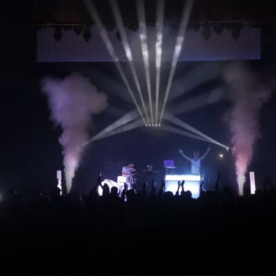 Chauvet DJ Geyser T6 Vertical Pyrotechnic-Like Fog Machine with 6 RGB LEDs image 5