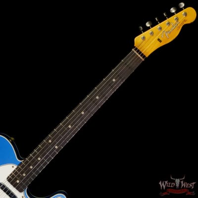 Fender Custom Shop 1962 Telecaster Custom Rosewood Slab Board Hand-Wound Pickups Relic Lake Placid Blue image 4