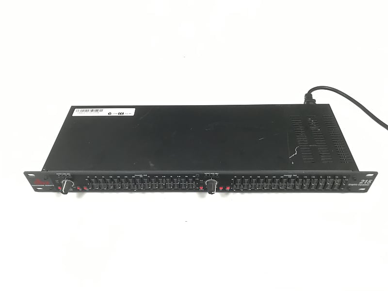 dbx 215 2-Channel Graphic Equalizer image 1