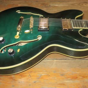 Olson Semi-Hollowbody 12 String Electric Guitar 335 Style w/ Hardshell Case Super Clean Near Mint image 3