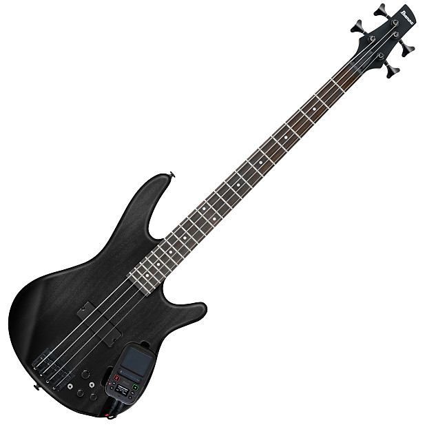 Ibanez SRKP4 Electric Bass with Mini Kaoss Pad 2 Black image 1