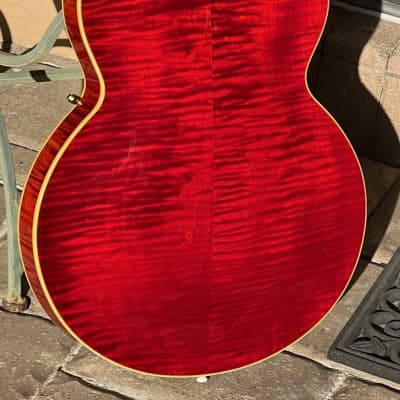 Gibson L-5CT 1958 1 of 43 ever made w/a Thin Body in a See-Thru Cherry Red w/Billy Gibbons ties. image 5