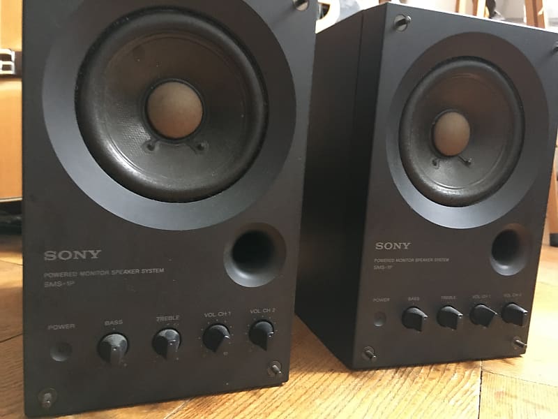 Sony SMS - 1P Powered Monitors, Pair | Reverb