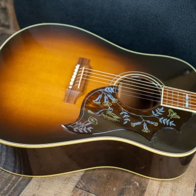 Gibson Custom Shop Hummingbird VS 2010 Vintage Sunburst Acoustic Electric Guitar w/ OHSC image 9