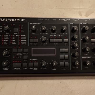 Access Virus C Rack Digital Synthesizer 2000s - Black