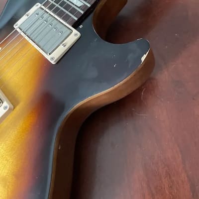 Relic’d Gibson Les Paul Tribute 2021 Satin Tobacco Burst with upgrades! And bigsby! image 6