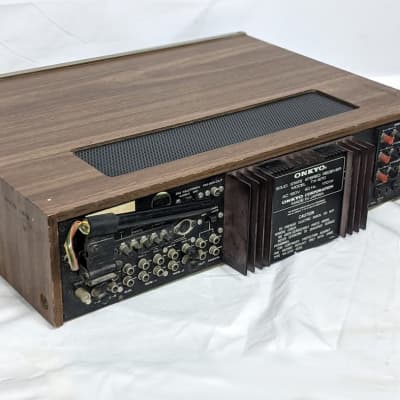 Vintage Onkyo TX-670 Solid State Stereo Receiver - 1970s Woodgrain image 8