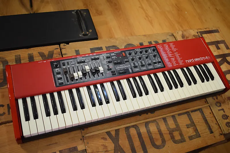 Nord Electro 4D SW61 clavia エレピ　シンセサイザー Nord Electro 4D SW61 Semi-Weighted 61-Key Digital | Reverb Canada