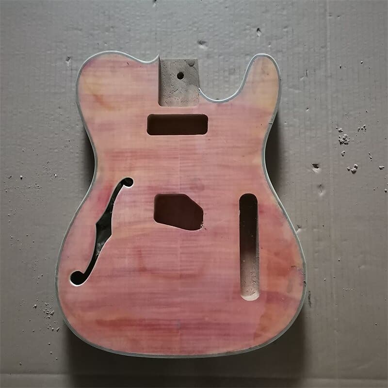 FHoles Tele Style Guitar Body Project DIY Reverb