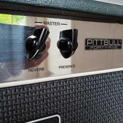 Just Serviced Made-in-USA VHT (Fryette) Pittbull 45 2x10 combo w/  footswitch (Pitbull Forty Five) | Reverb