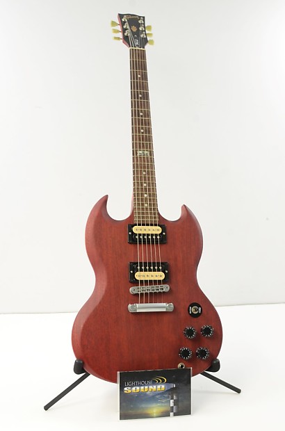 2014 Gibson SGJ Electric Guitar - Satin Cherry w/Gig Bag