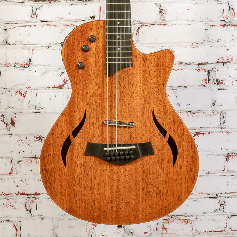 Taylor - T5Z-12 Classic - 12-String Electric-Acoustic Guitar - Reverse Strung - Classic Mahogany Stain - w/ Gig Bag - x3102 image 1