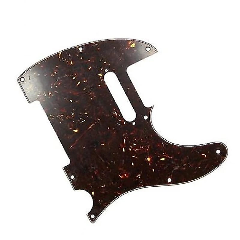 Hosco Telecaster Style Pickguard 3PLY Tortoise Shell Reverb