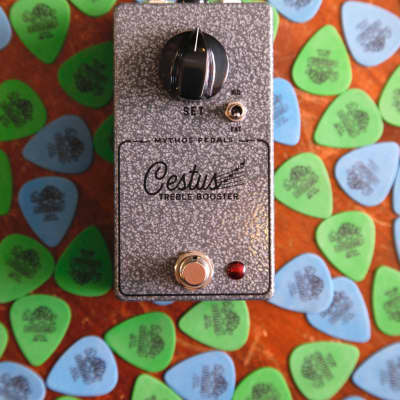 Reverb.com listing, price, conditions, and images for mythos-pedals-cestus-treble-booster