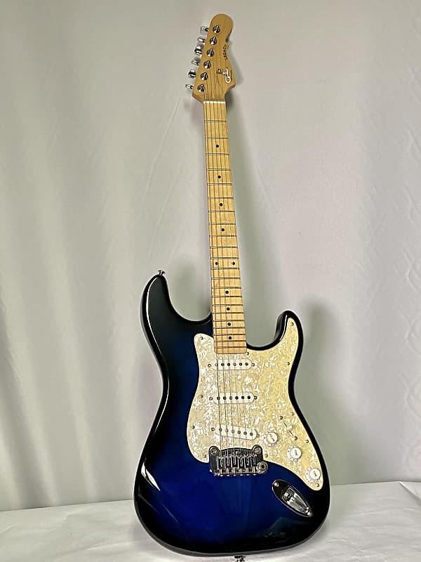 G&L Tribute Series Legacy Blue burst guitar image 1