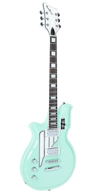 Airline MAP LH Tone Chambered Mahogany Body 6-String Baritone Electric Guitar For Left Handed Player image 1