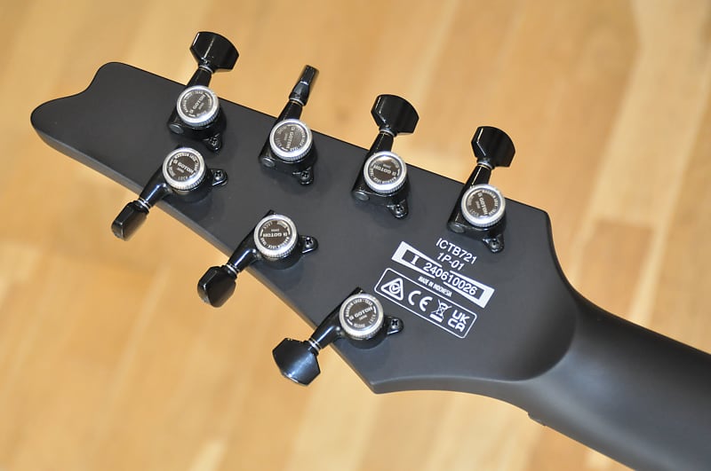 ISS　Ibanez ICTB721-BKF [IRON LABEL] ICTB721 | Iceman | ELECTRIC GUITARS | PRODUCTS | Ibanez guitars