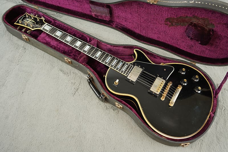 1969 Gibson Les Paul Custom Black + OHSC image 1