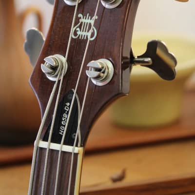 Hoyer 7100 Series 1970s - Walnut Double Neck Bass & Guitar image 4