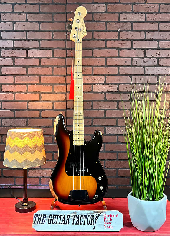 TGF CHOP SHOP Custom Fender Player Precision Bass, Maple Reverb